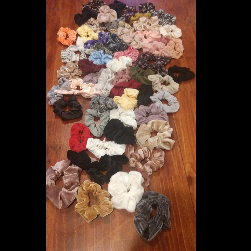 57 NWOT Scrunchies! Never worn, smoke & pet free!
